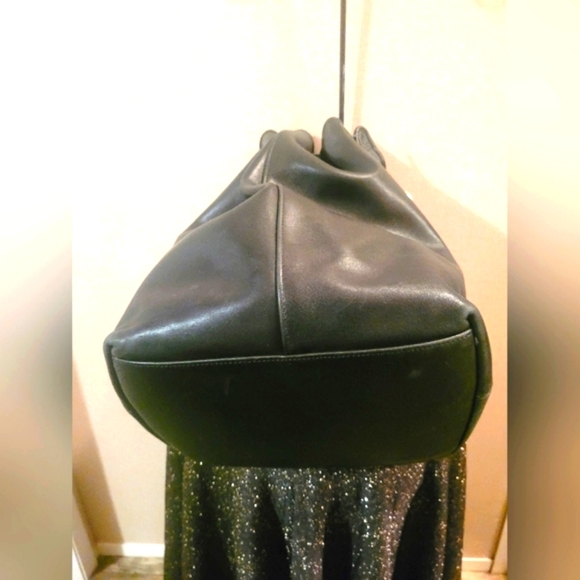 EUC Vintage Rare Coach legacy black drawstring bucket bag #9166 - Picture 4 of 10